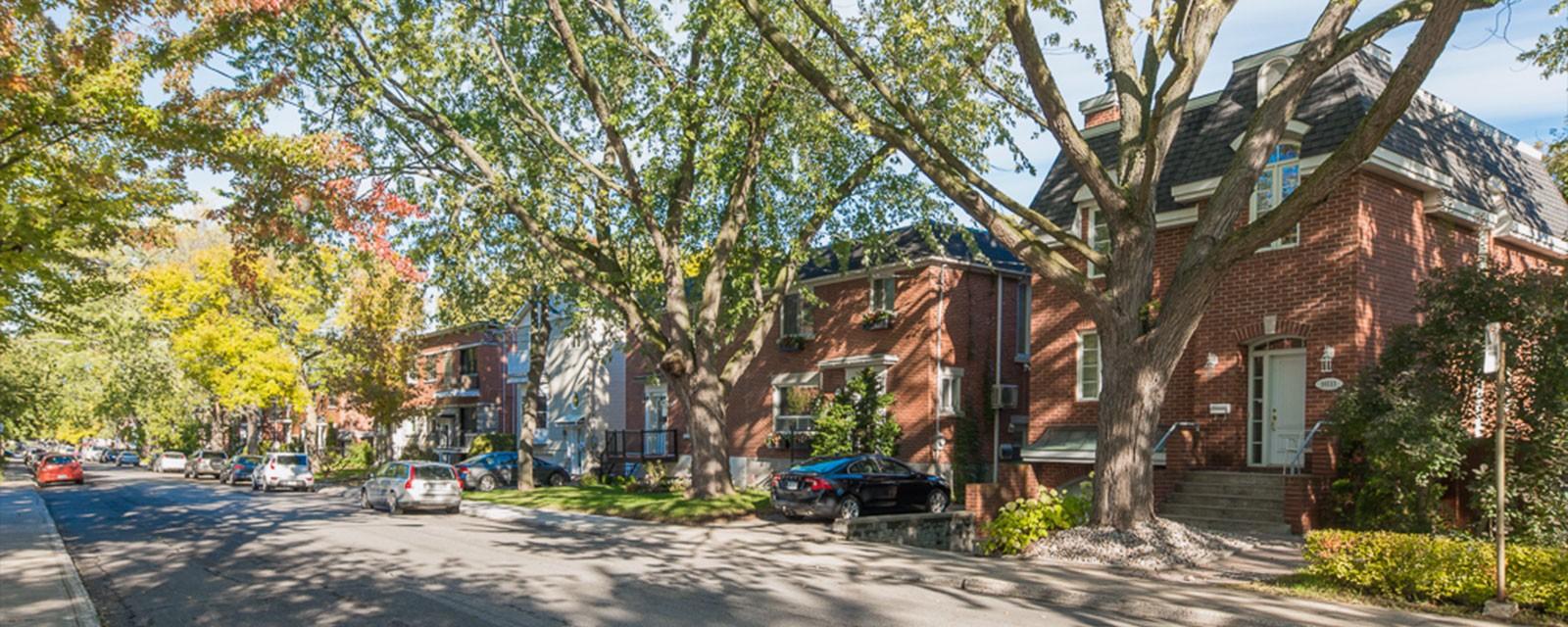 Quartier Ahuntsic à Montréal