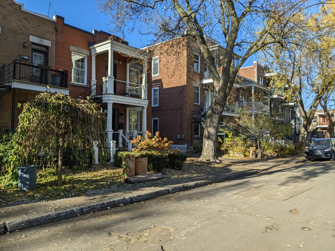 Quartier Rosemont à Montréal